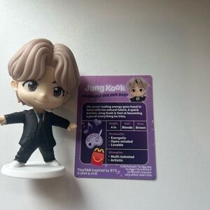 McDonald's Jung Kook Golden Baby Figure - Black Suit